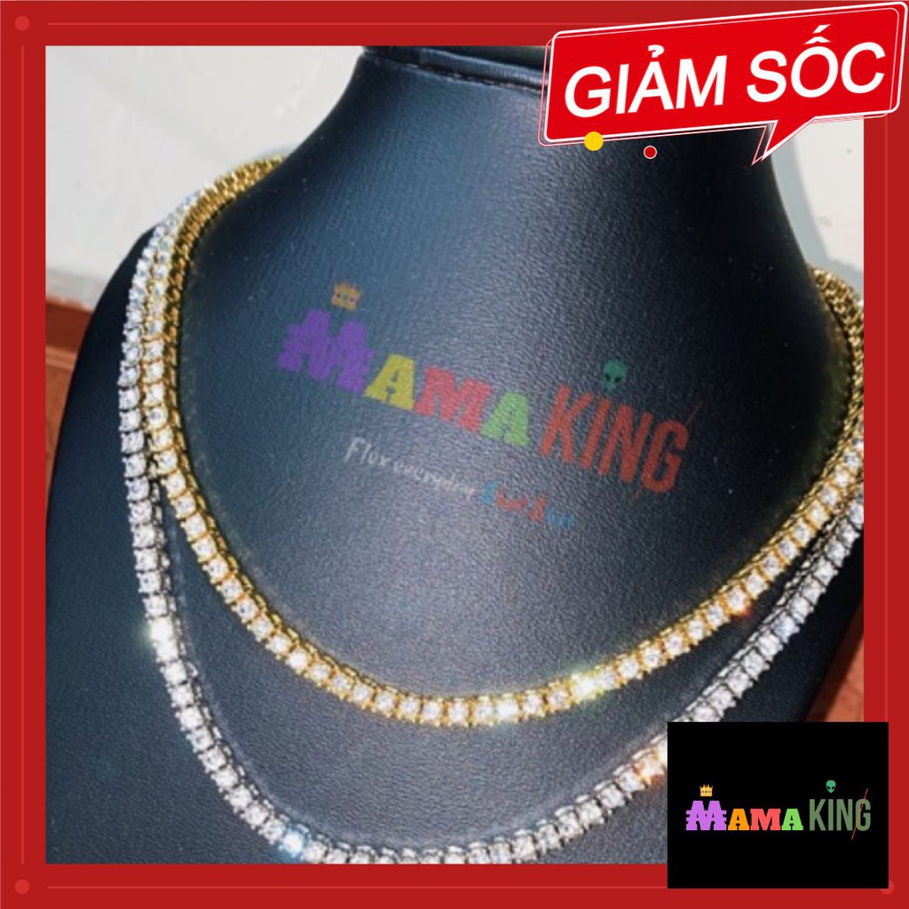 [Mã SKAMCLU8 giảm 10% cho đơn từ 100K] [HÀNG SẴN] DÂY CHUYỀN TENNIS ORIGINAL by MAMA KING