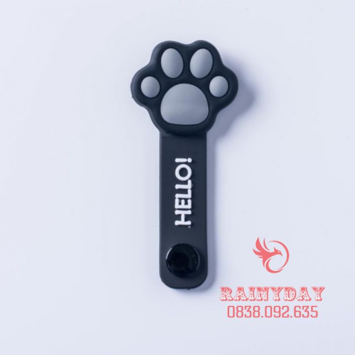 Dây quấn buộc tai nghe kiểu hoạt hình có khóa bấm chất liệu silicon dễ thương | BigBuy360 - bigbuy360.vn