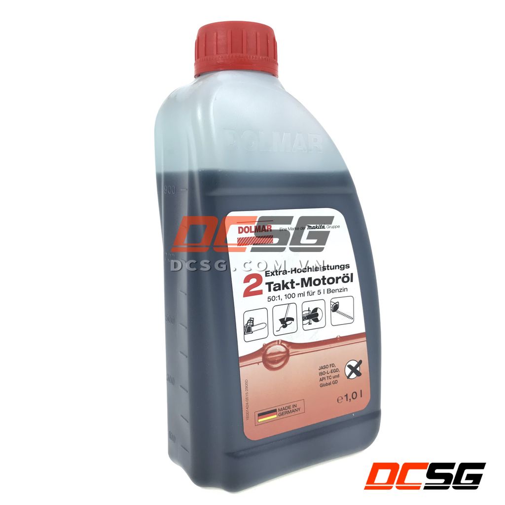 Dầu bôi trơn 1 lít DOLMAR cho động cơ 2 thì Makita 980008103 | DCSG
