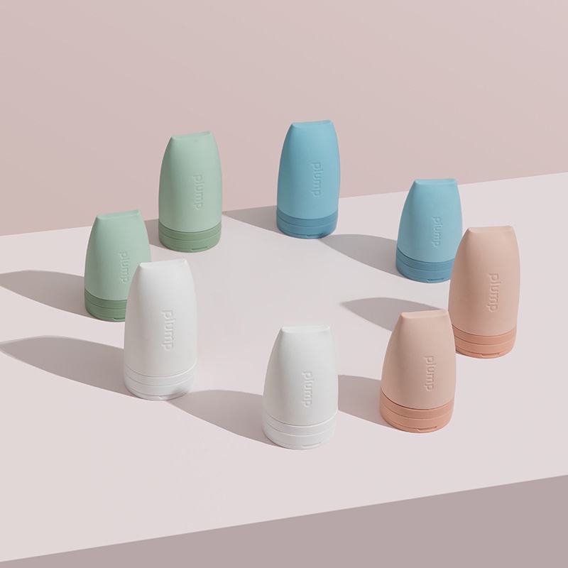 Chai Silicone Rỗng Đựng Dầu Gội Sữa Tắm Tiện Lợi Khi Đi Du Lịch