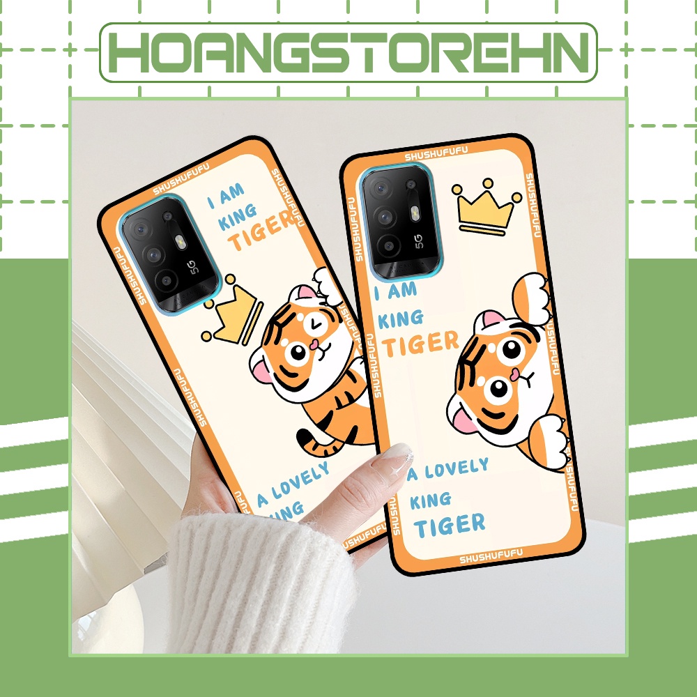 Ốp Oppo A95 5G in hình mickey, hổ, kingtiger siêu rẻ T19 - T24