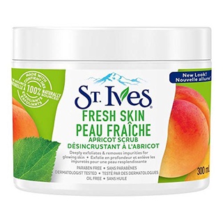 Tẩy da chết st.ives cho mặt và toàn thân hương mơ 283g