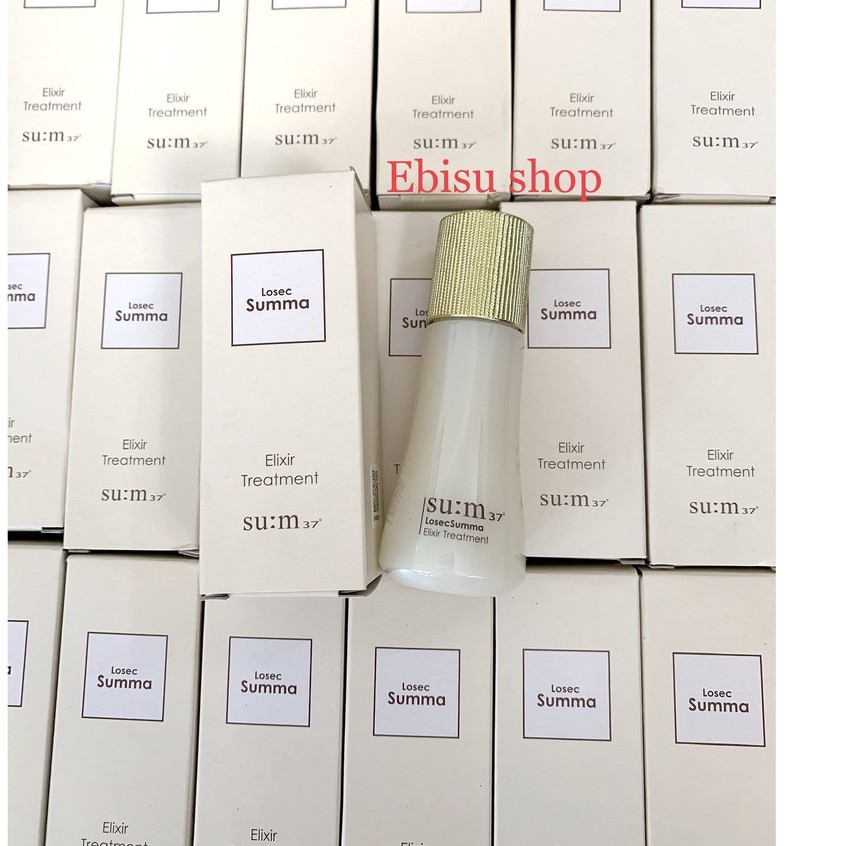 MỚI chai tinh chất dưỡng trắng Su:m 37 LosecSumma Elixir Treatment 20ml.