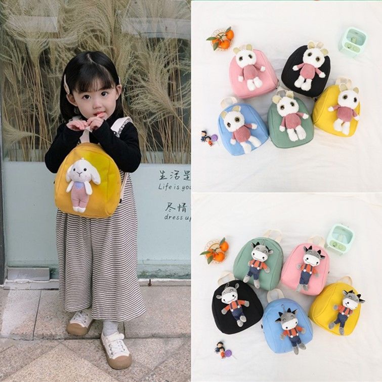 Ba Lô mini Dễ Thương Xinh Xắn Dành Cho Bé Gái 1-3 Tuổi Có 2 Tuổi