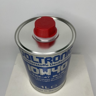 Nhớt Voltronic TSZ Blue 10w40 (Nhớt xe số, Tổng hợp hoàn toàn, Jaso MA2, API SN, Dầu gốc ester)
