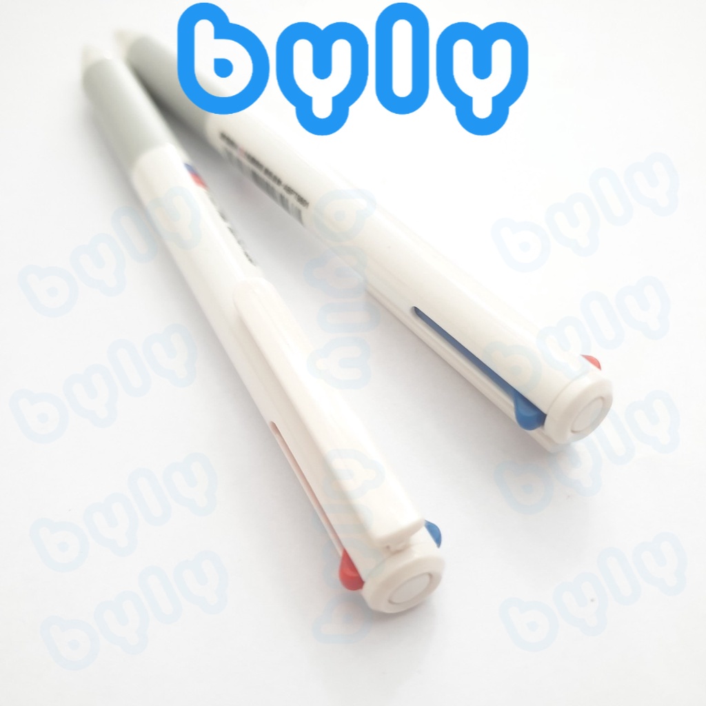 Bút bi bấm 2 màu xanh đỏ thay đổi nhanh chóng tiện lợi ngòi 0.7mm M&G ABPT9801 ABPT9871 - ByLy Store