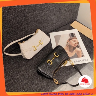 Túi Kẹp Nách 🔸FREESHIP🔸 Túi Xách Đeo Chéo Nữ Đi Chơi Da Rắn Khóa D PK 222