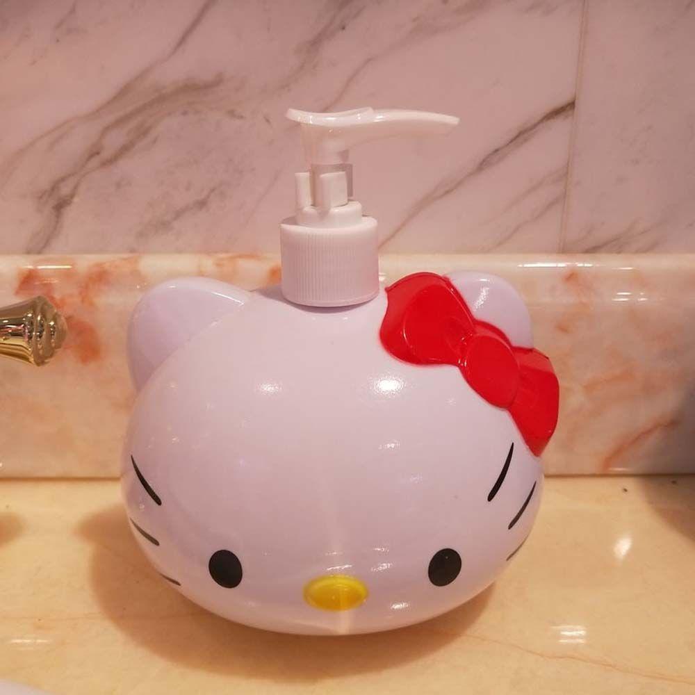 Chai Rỗng 300ML Dạng Nhấn Đựng Nước Rửa Tay Họa Tiết Hoạt Hình