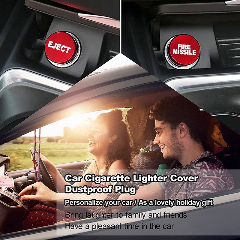 Vỏ Bọc Nút Bật Lửa Chống Bụi 12V Cho Xe Hơi