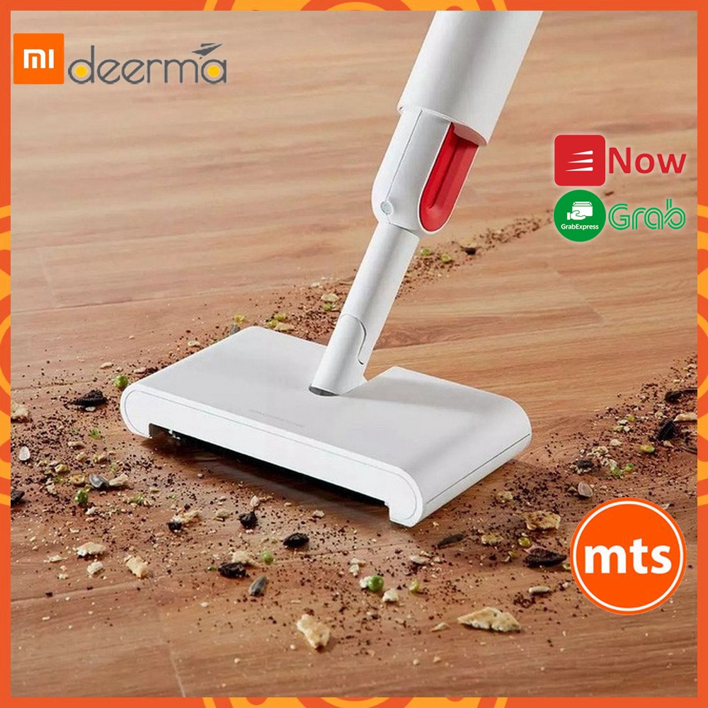 Cây lau nhà kiêm máy quét bụi Deerma Sweep Mop DEM-TB900 2 trong 1 tiện lợi- Minh Tín Shop