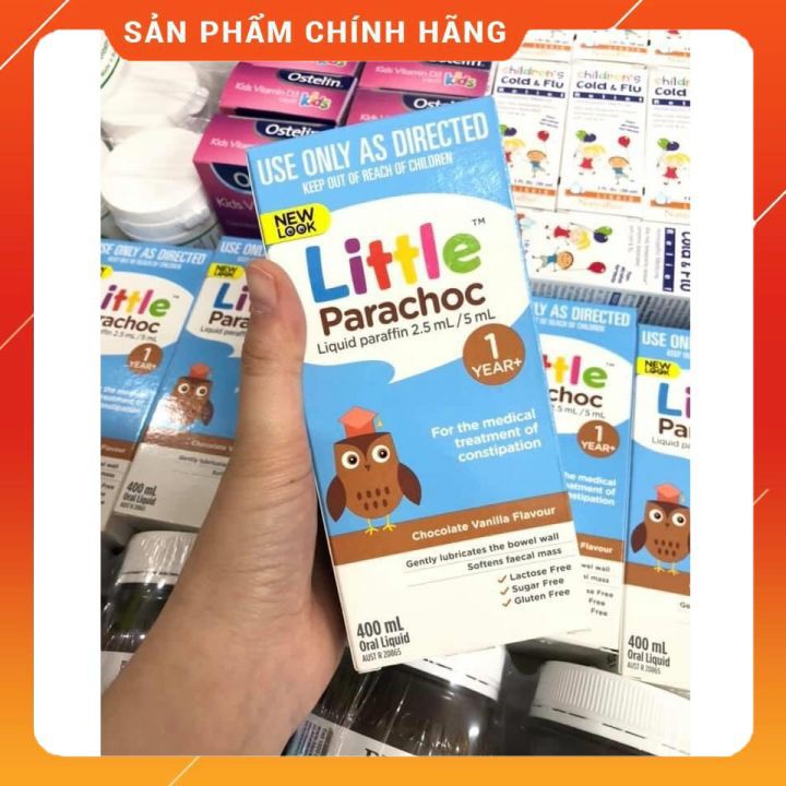 Siro táo bón Little Parachoc Úc cho bé 🔥𝐍𝐄𝐖🔥 giá tốt mẫu mới shopnguyenanh88