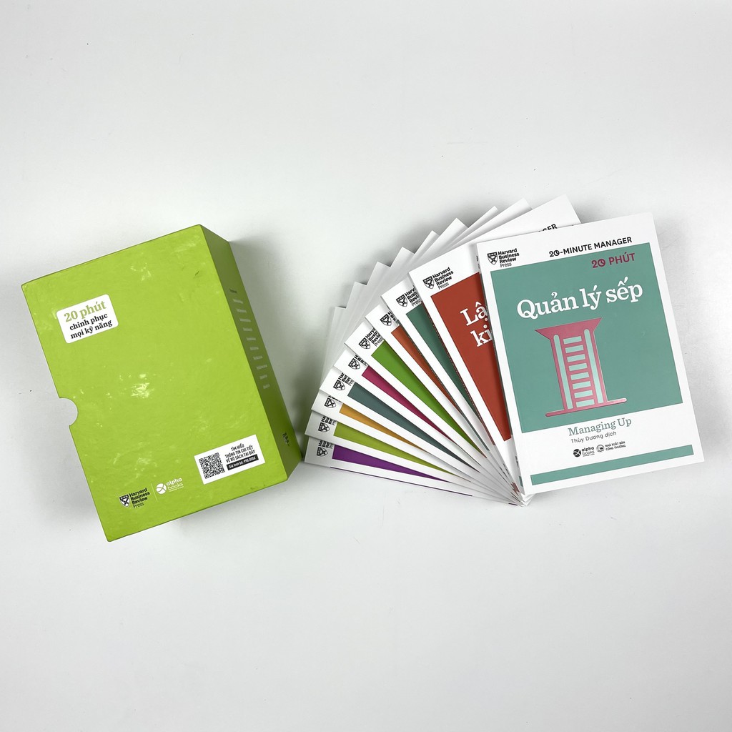 Sách - Combo Harvard Business Review: HBR 20 phút (Kèm Box) | BigBuy360 - bigbuy360.vn
