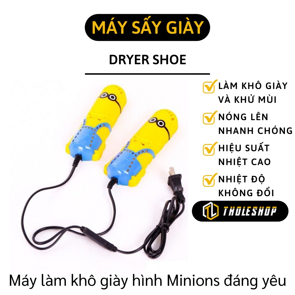 Máy Sấy Giày - Máy Hong Khô Giày, Vớ Khử Mùi, Diệt Khuẩn Hiệu Quả, Nhỏ Gọn Và Đáng Yêu 4013