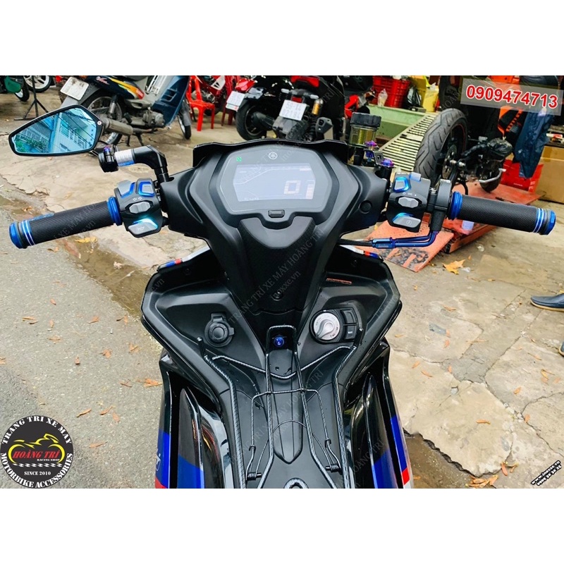 Cùm công tắc Light Master 7 Màu Nhúng Carbon