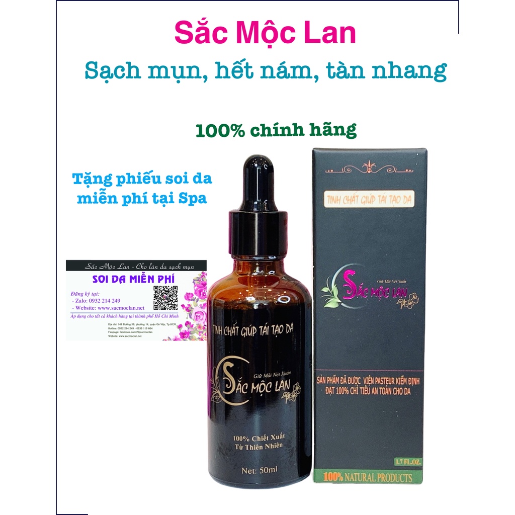 Sắc Mộc Lan - Tinh chất tái tạo da