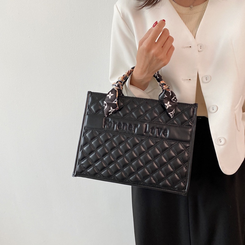 Túi Xách Cỡ Lớn Họa Tiết Hình Thoi / Chữ Cái Thời Trang Cho Nữ