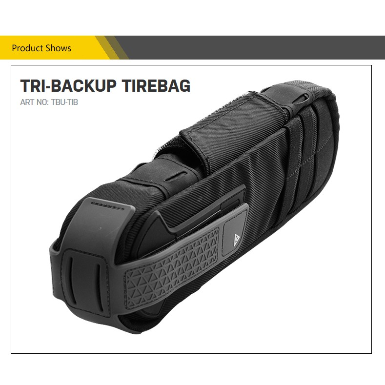 Túi nhỏ để sau yên xe dùng chứa đồ đem theo khi đạp xe, hiệu Topeak TBU-TIB, dành cho xe đạp