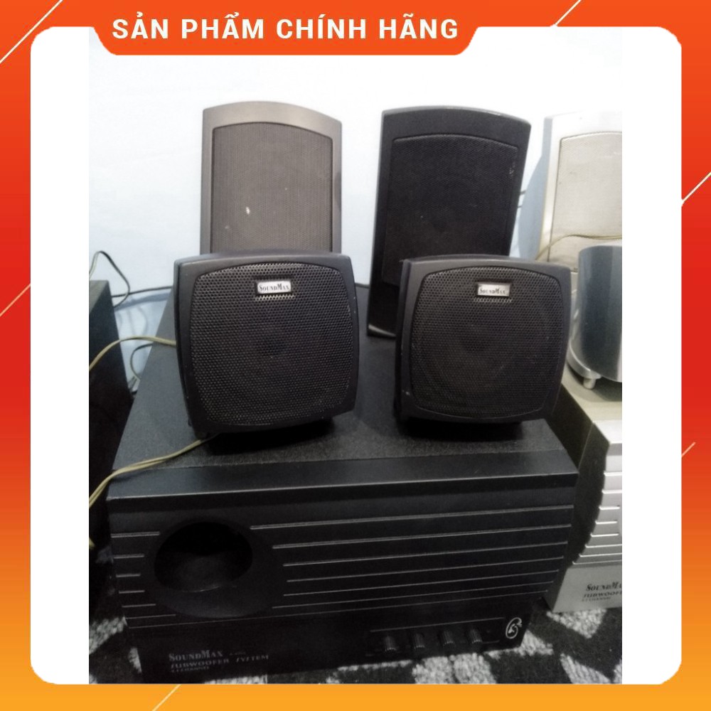 Loa SoundMax A4000 4.1 (Đen) - hàng chính hãng, giá tốt nhất