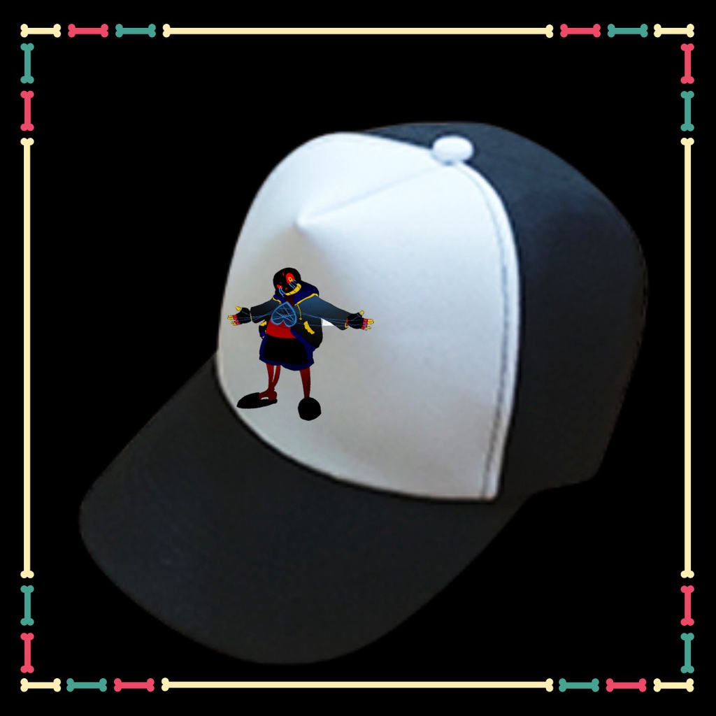 Mũ lưỡi trai in hình Sans Undertable cho bé trai, bé gái