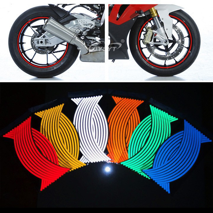 Tem dán vành Racing boy phản quang 3M