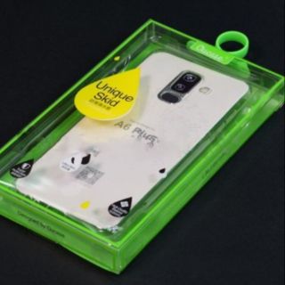 ốp lưng dẻo trong suốt ou case samsung A6 plus 2018 tặng kính cường lực cao cấp