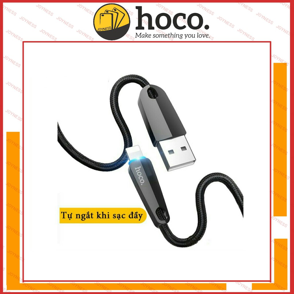 Cáp Sạc Nhanh Iphone Hoco U35 ✔Tự Động Ngắt Khi Sạc Đầy Chống Trai Pin - Bảo Hành 12 Tháng Chính Hãng