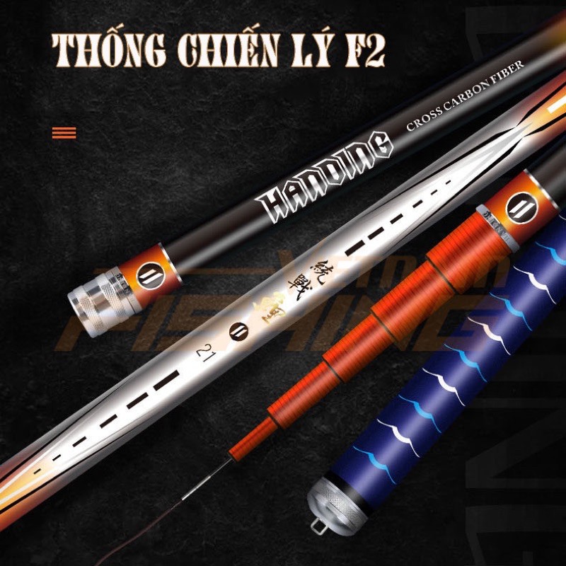 🎣CẦN CÂU TAY HANDING THỐNG CHIẾN LÝ F2