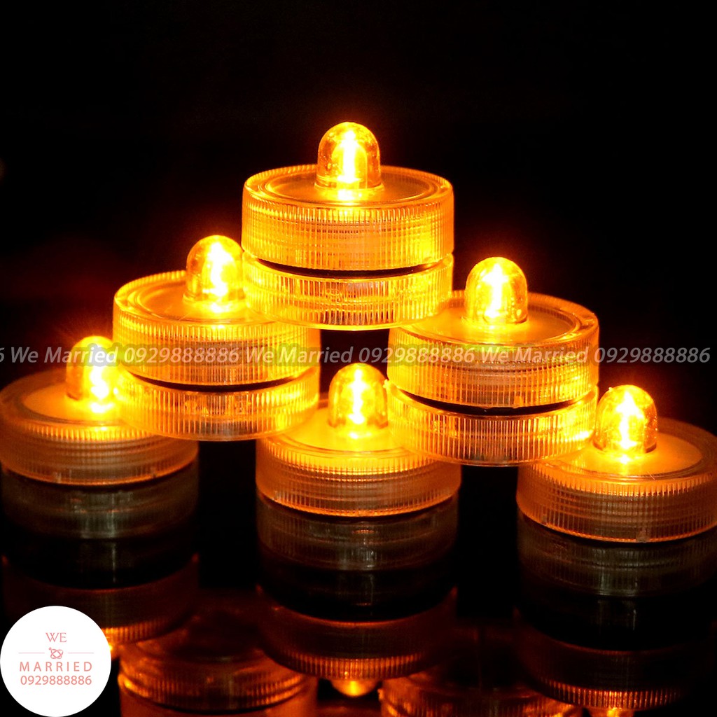 Nến Tealight Thả Nước (Chống Nước) - Hộp