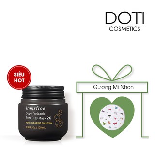 [AUTH - BILL HÀN] Siêu mặt nạ chăm sóc lỗ chân lông innisfree Super Volcanic Pore Clay Mask 2X 100ml