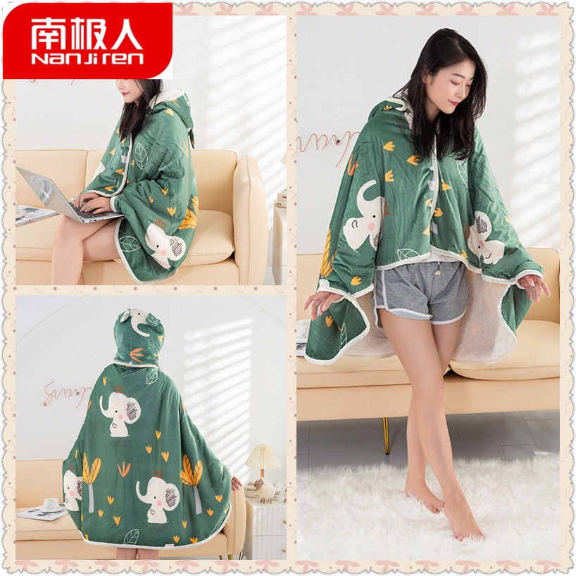 Chăn lông cừu ấm áp xinh xắn hợp thời trang mùa đông | BigBuy360 - bigbuy360.vn