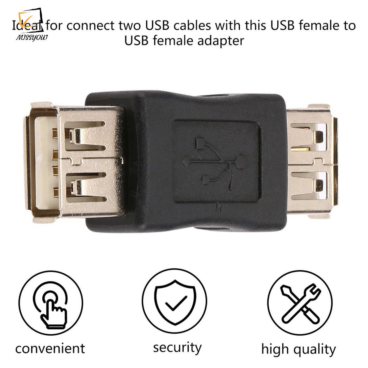 Đầu Nối Chuyển Đổi Usb 2.0 Loại A Cái Sang A Female F / F