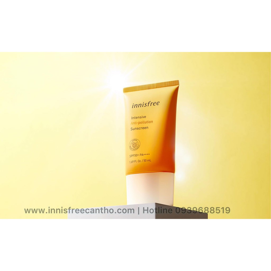 Kem Chống Nắng Innisfree Intensive Anti Pollution Sunscreen SPF 50+ PA++++ | Innisfree Cần Thơ.