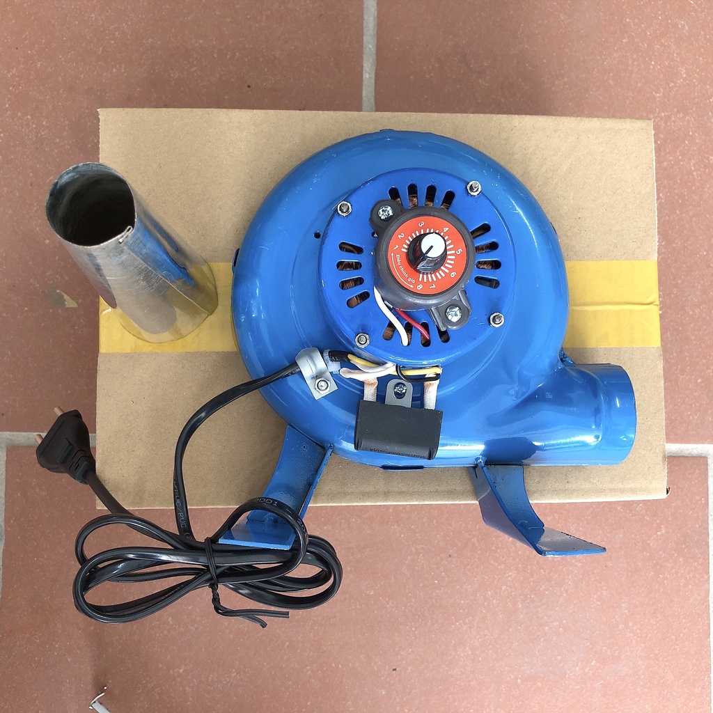 QUẠT KHÒ BẾP CÔNG NGHIỆP, BỄ THỔI LỬA 85W Có Chiết Áp