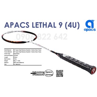 Vợt cầu lông Apacs Lethal 9