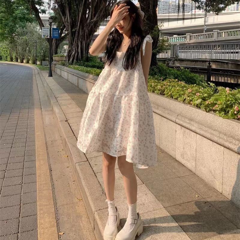 Đầm Hoa Dáng Chữ A Thời Trang Mới Cho Nữ