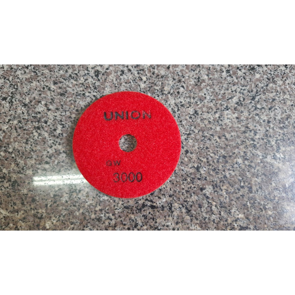 Nỉ kim cương Hàn Quốc hiệu UNION đánh bóng đá granite, marble (hoa cương và cẩm thạch) loại 4 inch