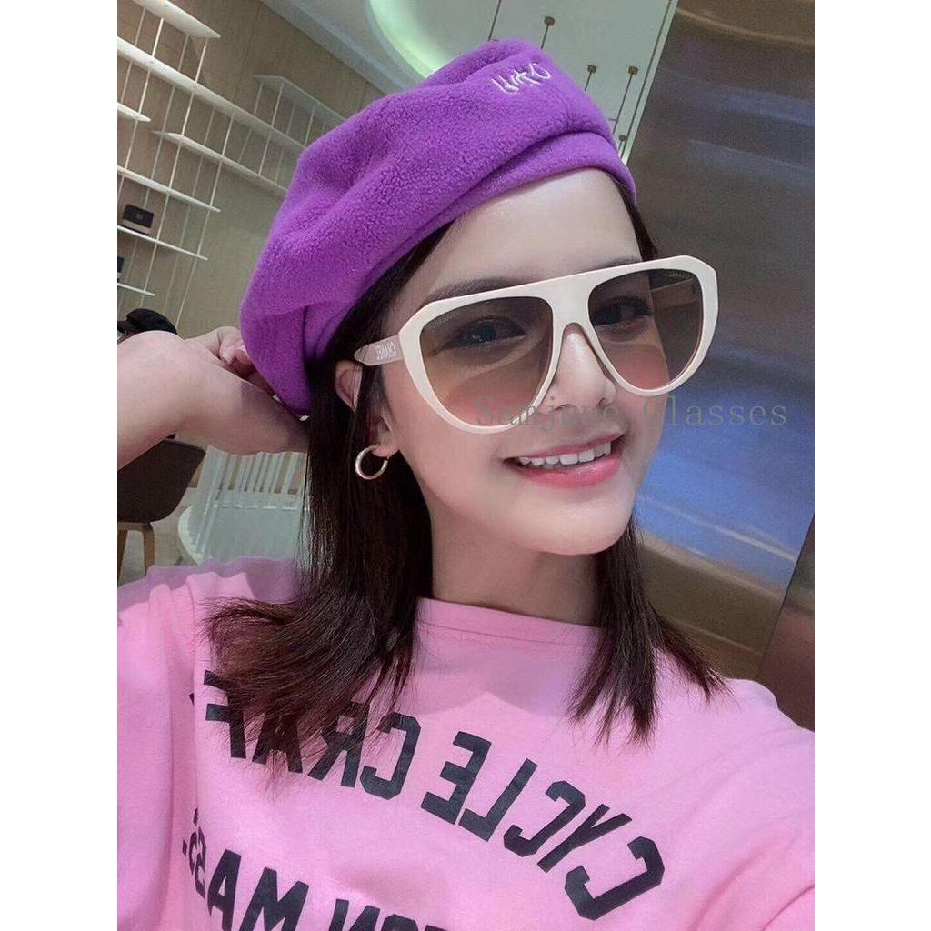 Kính Râm Samjune 3376 Gọng Bất Đối Xứng Phong Cách Âu Mỹ Thời Trang 2020 Cho Nữ