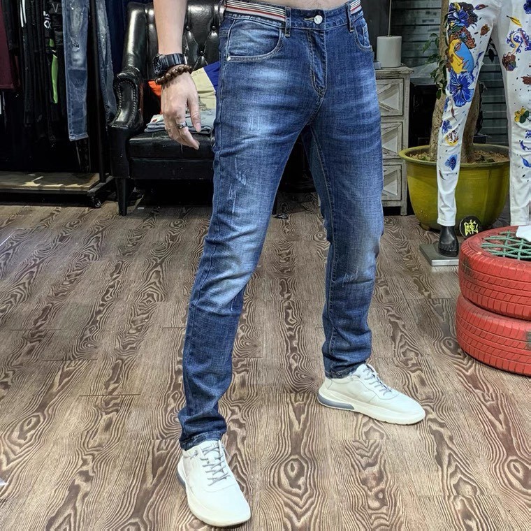 Quần Jean Nam - Quần Bò Nam co dãn ôm form tôn dáng chuẩn, quần jean thời trang cao cấp nam Muradfashion mẫu NT516 | BigBuy360 - bigbuy360.vn
