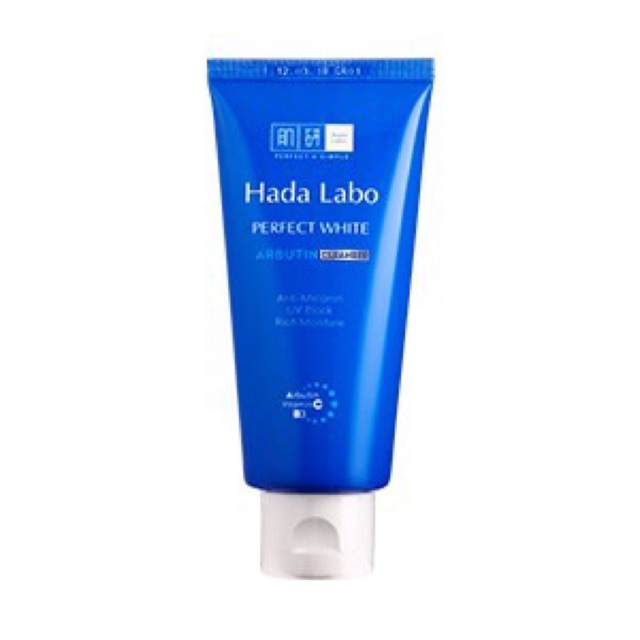 Kem rửa mặt dưỡng trắng Hada Labo PERFECT WHITE  80ml