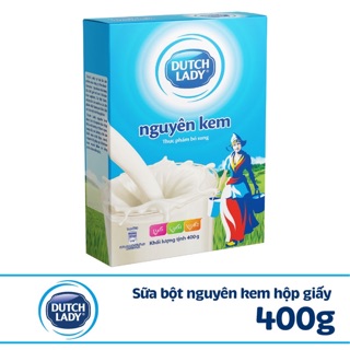 COMBO 2 HỘP  Sữa bột nguyên kem DutchLady 400Gram - Date Mới
