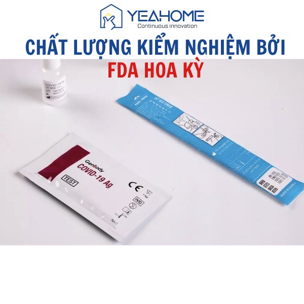 Que test nhanh Genbody Ag Hàn Quốc, hàng chính hãng Yeahome Store