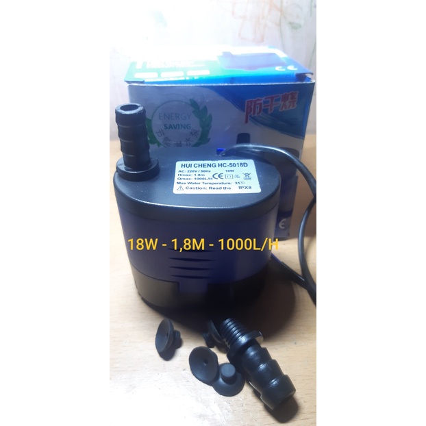 Bơm quạt hơi nước, bơm bể cá - bể thủy sinh - hòn non bộ....8w,16w,18w,25w,30w...