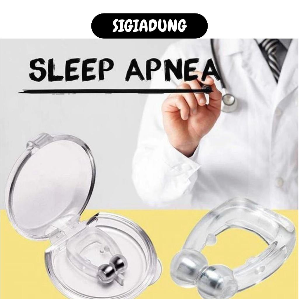 [SGD] Dụng Cụ Giảm Tiếng Ngáy - Kẹp Mũi Silicon Noseclip, Silicon Từ Tính Chống Ngáy Khi Ngủ 3473