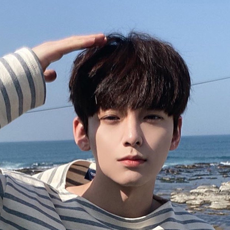 Tóc giả ngắn phong cách Hàn Quốc dành cho nam