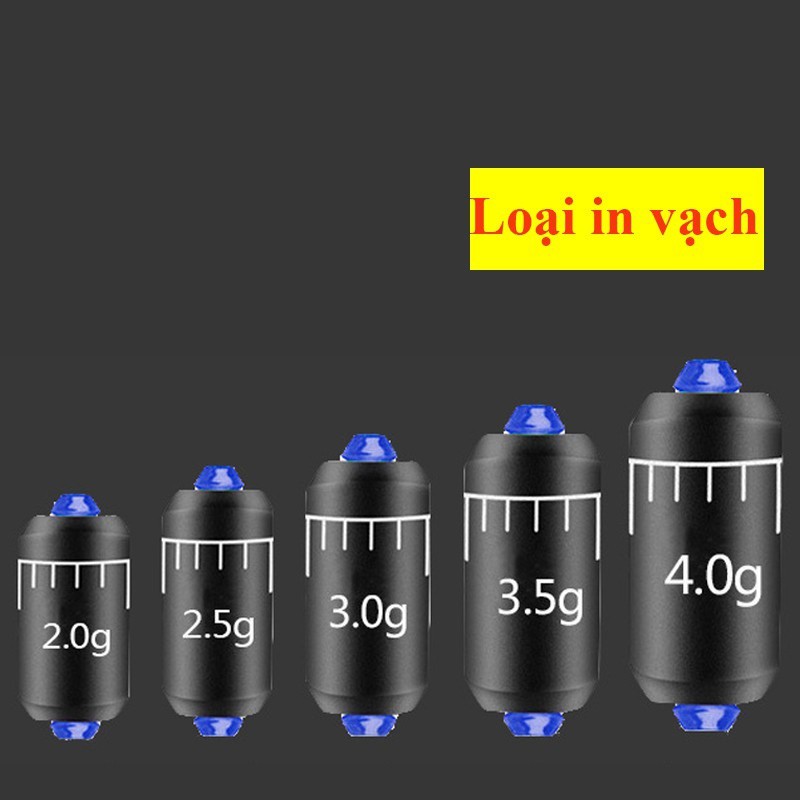 Chì Lá Câu Đài Cuốn Sẵn Thanh Cuốn Chì Cao Cấp (Sét 10 viên)