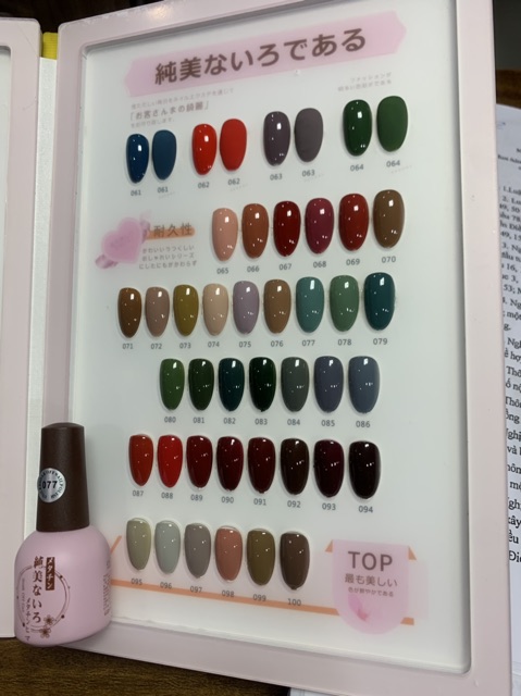 Set sơn nhật 100 màu