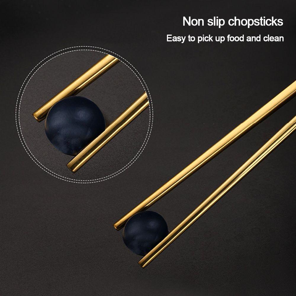 WATTLE Bộ Đũa Ăn Chống Trượt Di Động Tiện Lợi