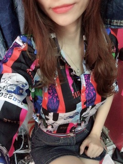 Sơ mi lụa hình thật chính chủ