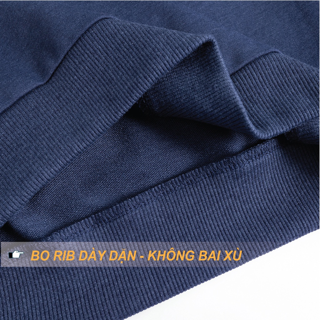 Bộ quần áo nỉ nam mặc nhà GRAYHOMME chất Cotton PIMA cao cấp siêu bền , mềm mịn không bai xù, giữ ấm tốt - BN005