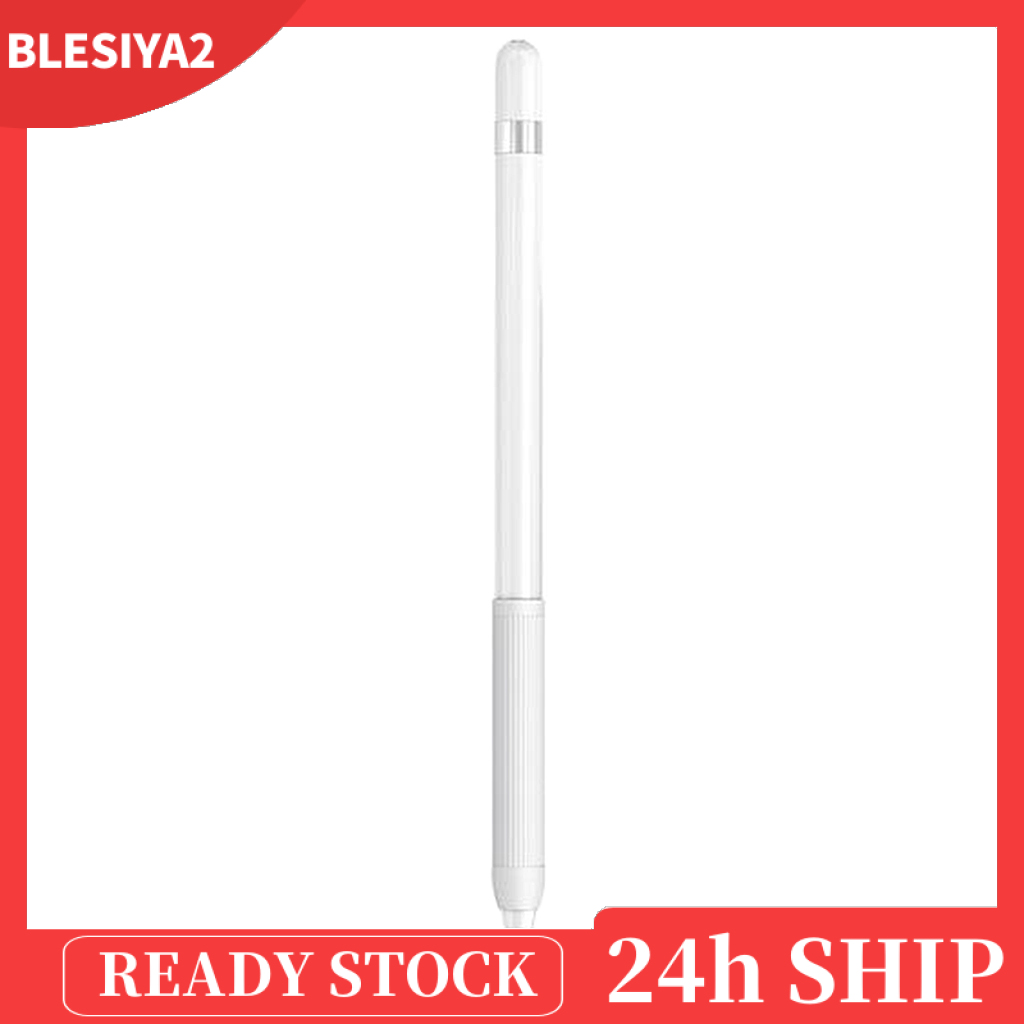 (Hàng Mới Về) Vỏ Silicone Mềm Bảo Vệ Bút Cảm Ứng Apple Pencil 1st Và 2nd Màu Trắng